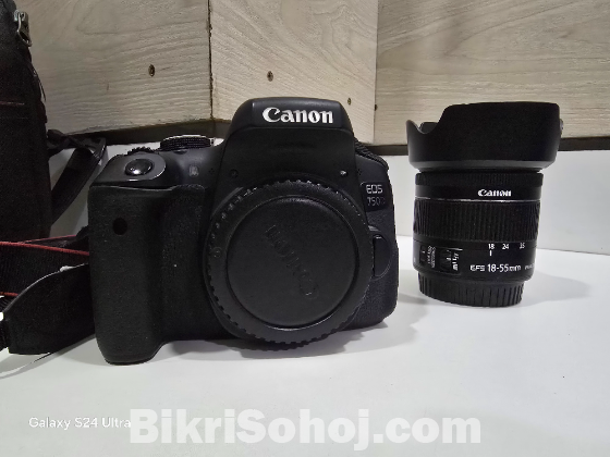 Canon EOS 750D DSLR Camera (Almost New, Full Set)